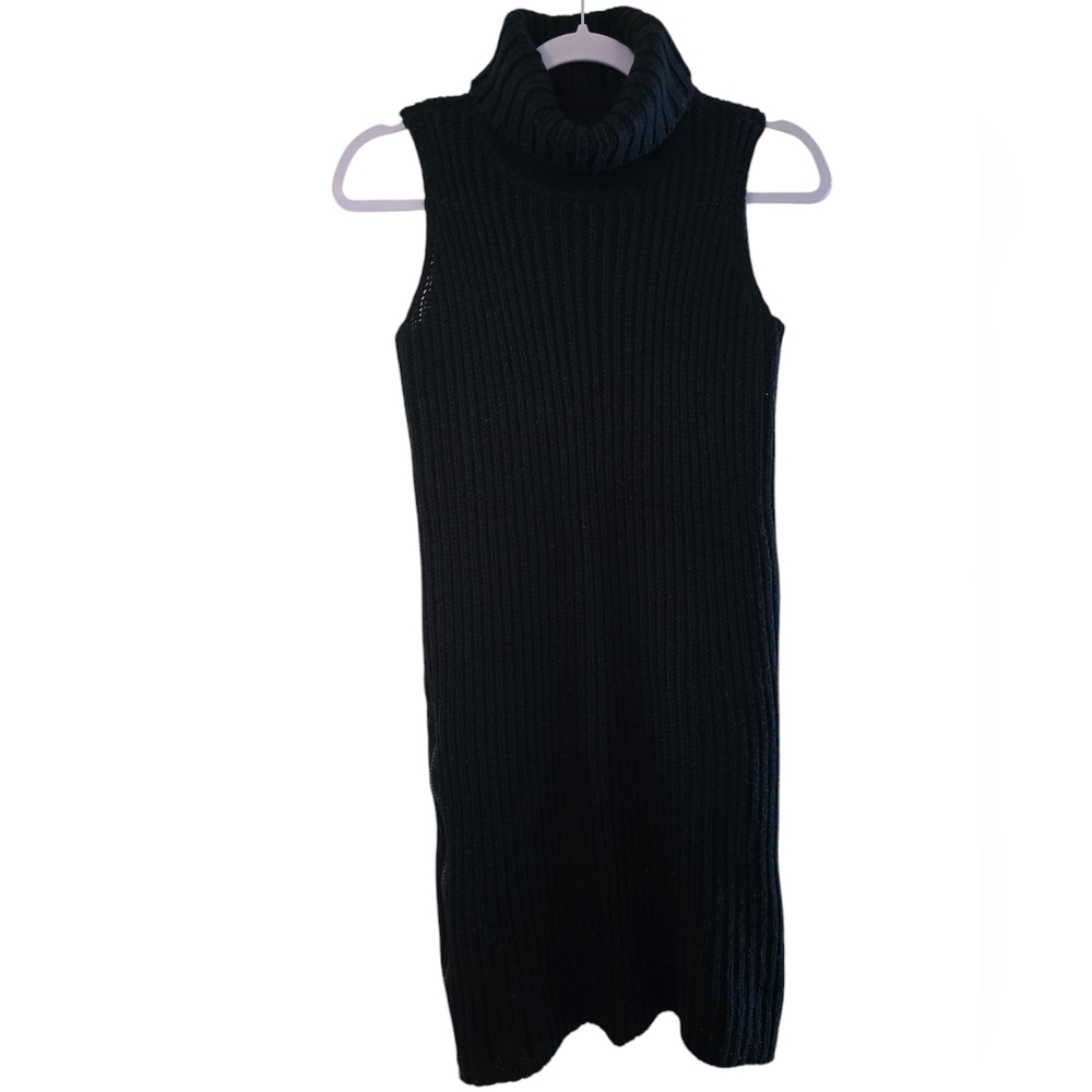 Derek Heart Turtleneck black dress, size S
